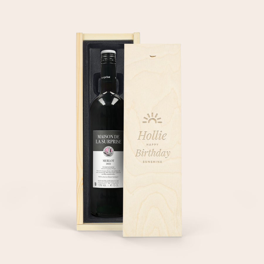 Personalizované víno - Maison de la Surprise Cabernet Sauvignon Personalizované víno - Maison de la Surprise Cabernet Sauvignon