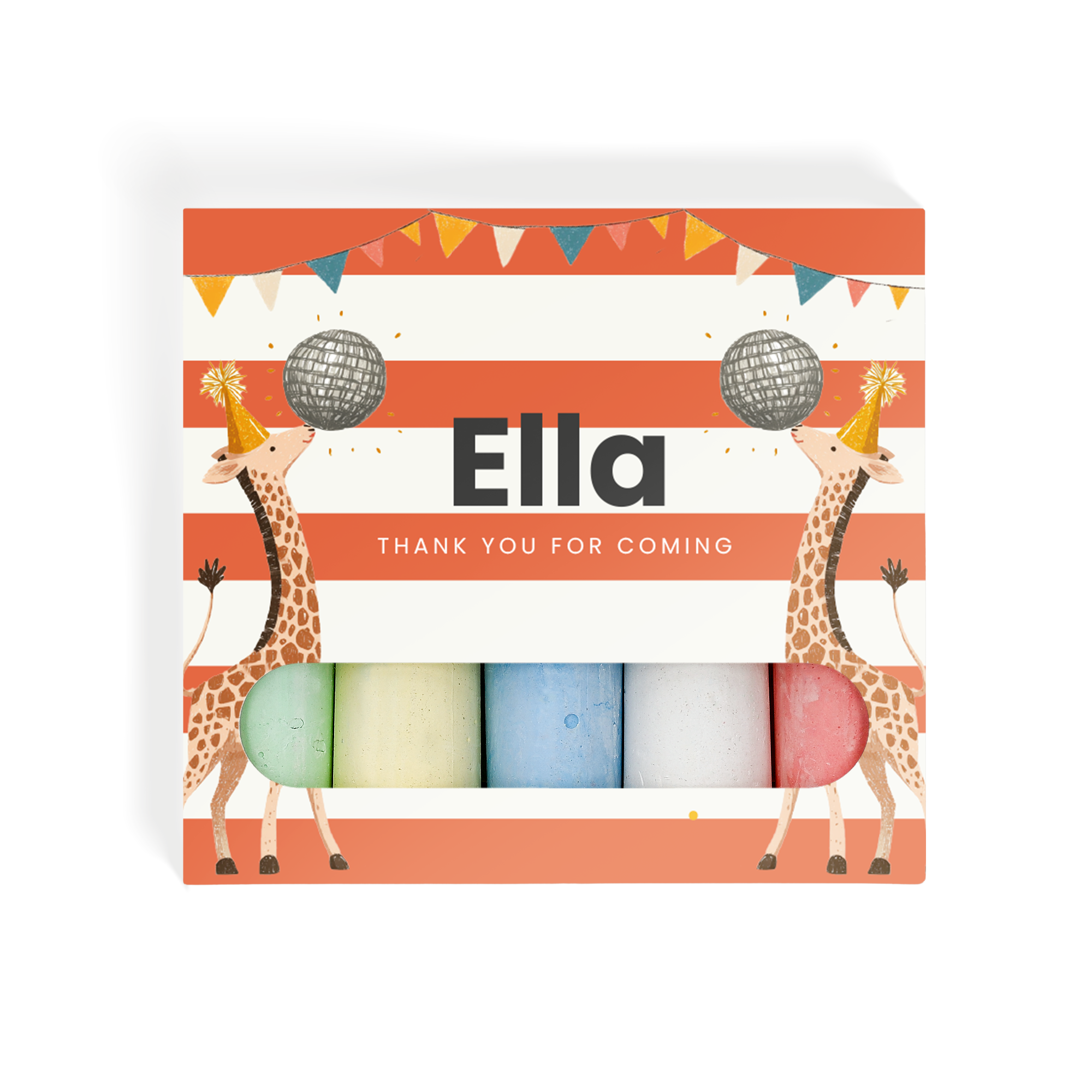 Mini Chalk Set - 6 pcs