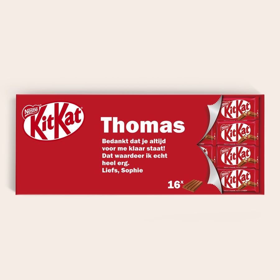 Gepersonaliseerde Giant KitKat Gepersonaliseerde Giant KitKat