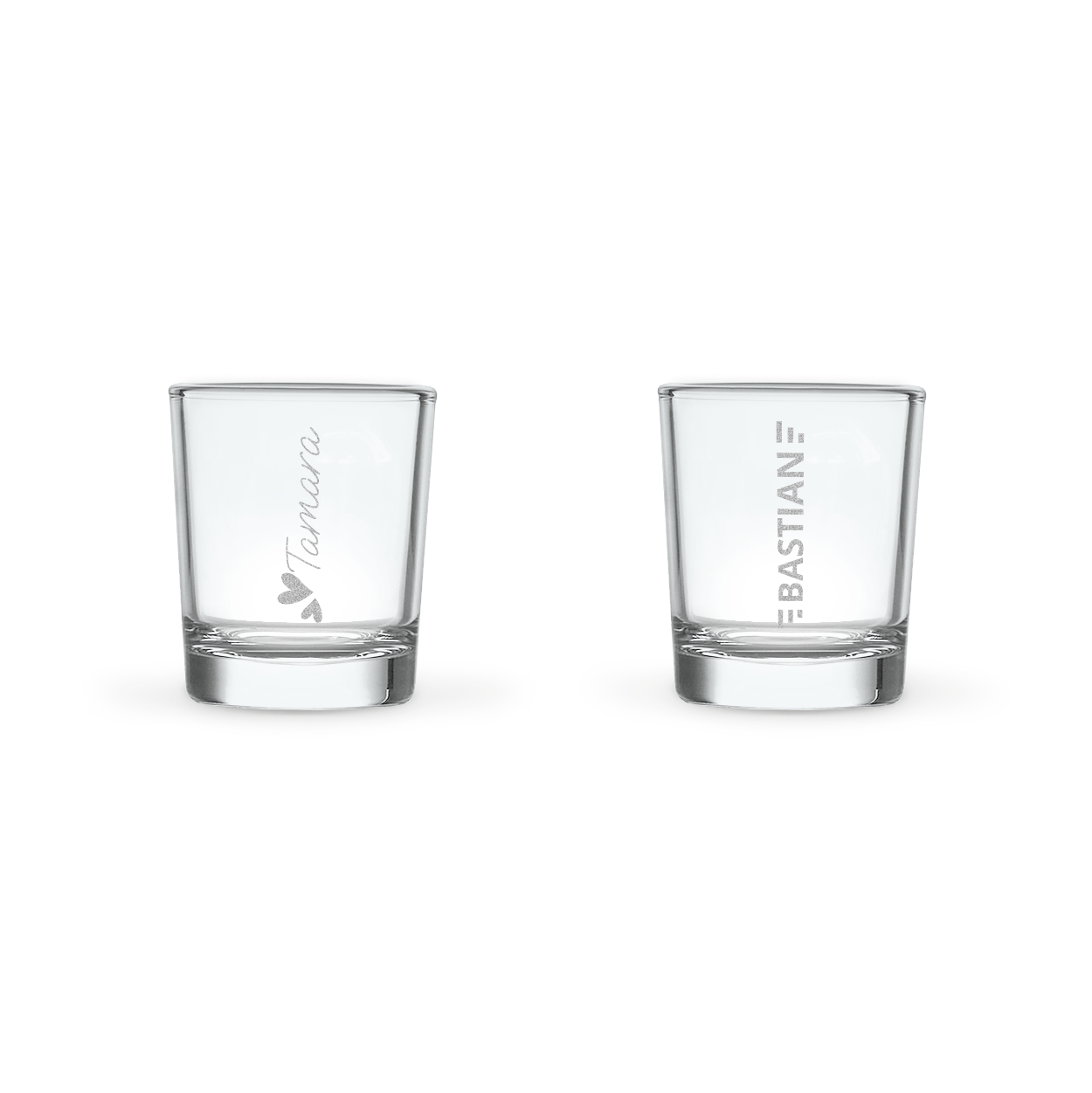 Schnapsglas mit Gravur