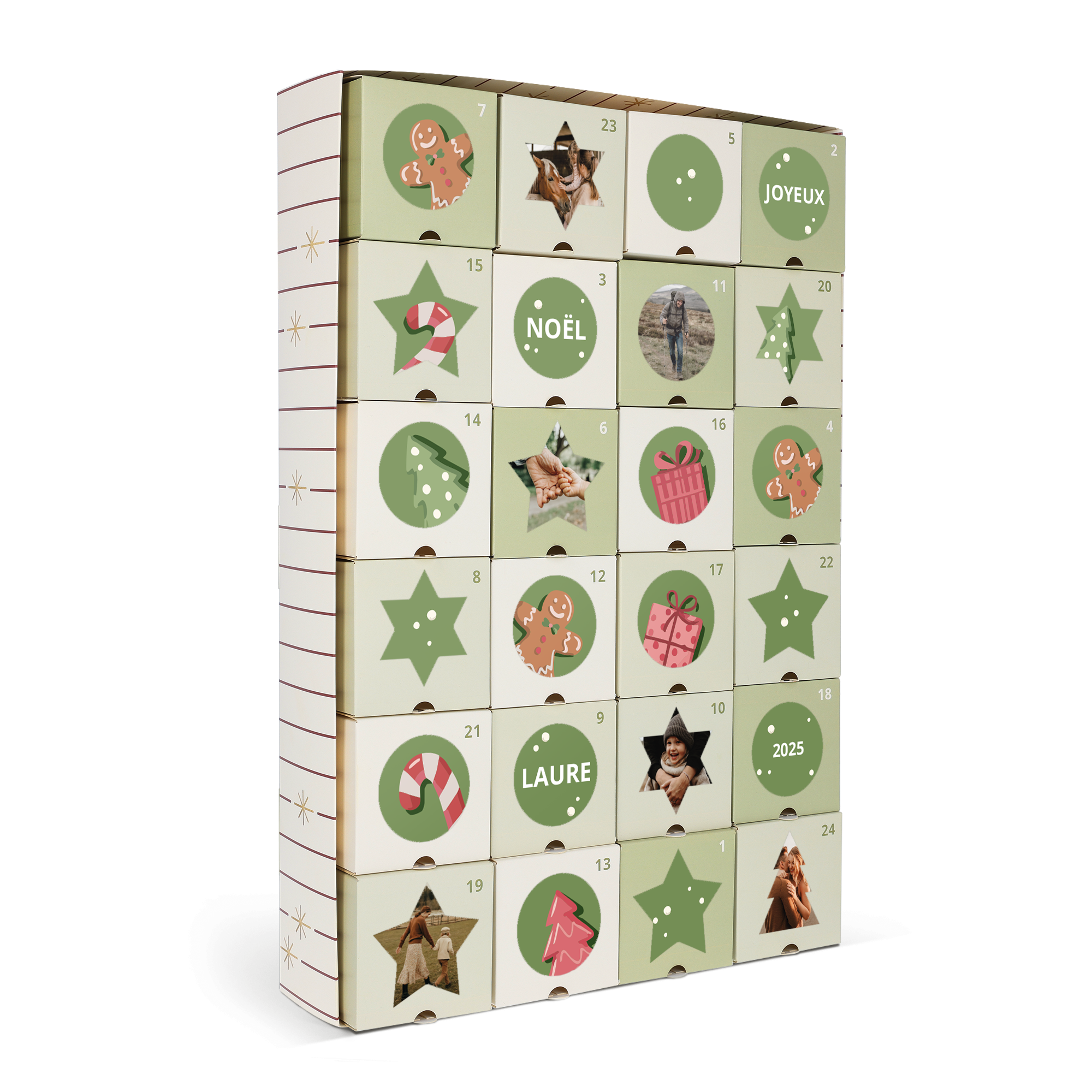 Calendrier de l'avent à faire soi-même