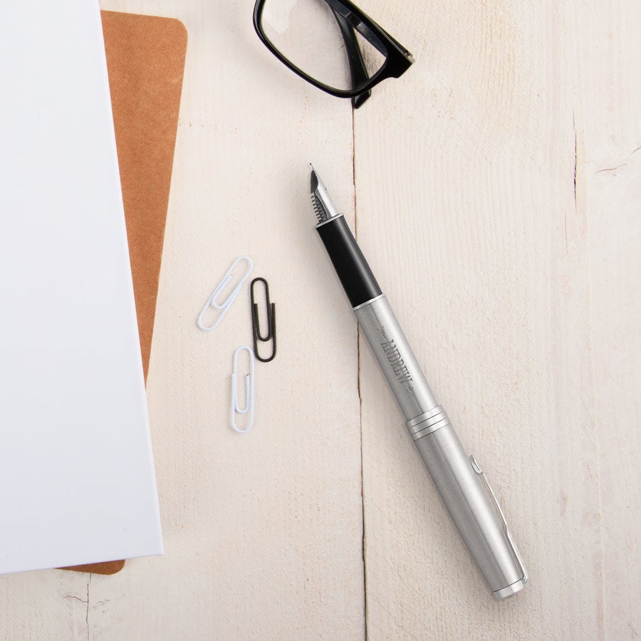  Parker - Sonnet - fountain pen - Silver (right-handed)