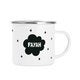 Personalised enamel mug