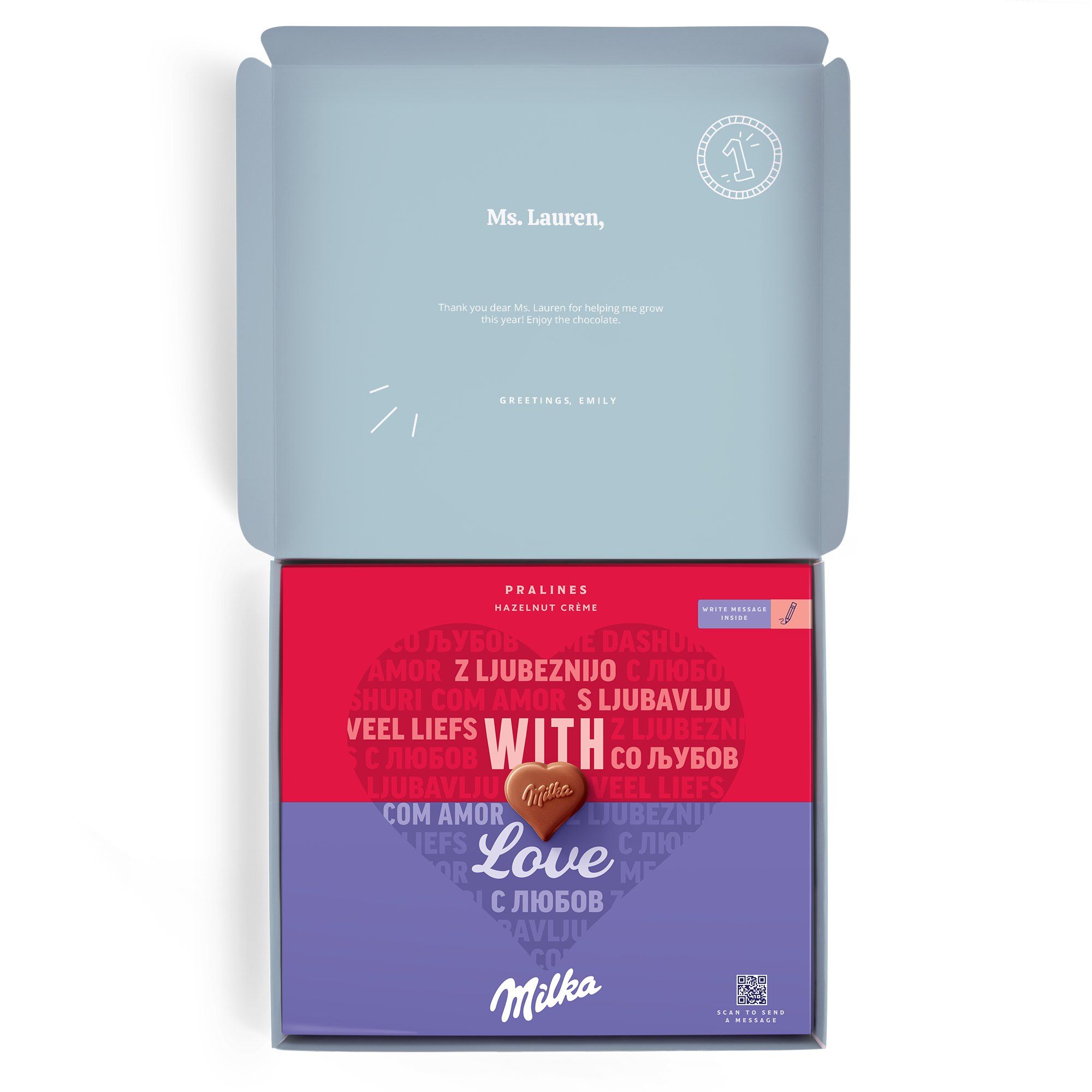 Milka Pralines Teacher