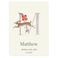 Póster de bebé Personalizado Milestone® - Letra