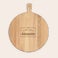 Personalised pizza board - Beech - Round - Engraved Personalised pizza board - Beech - Round - Engraved