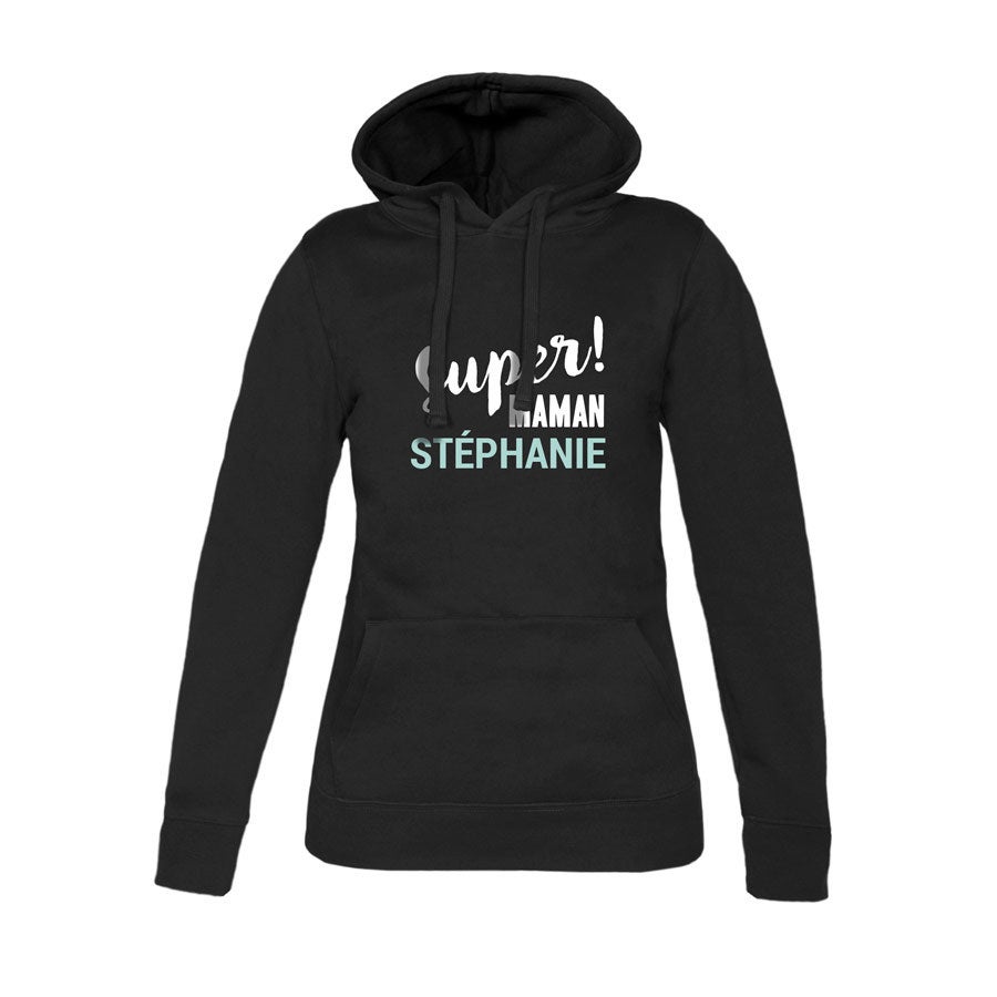 Sweat à capuche femme personnalisé