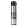 Luxurious 'pop top' water bottle - Aluminium look
