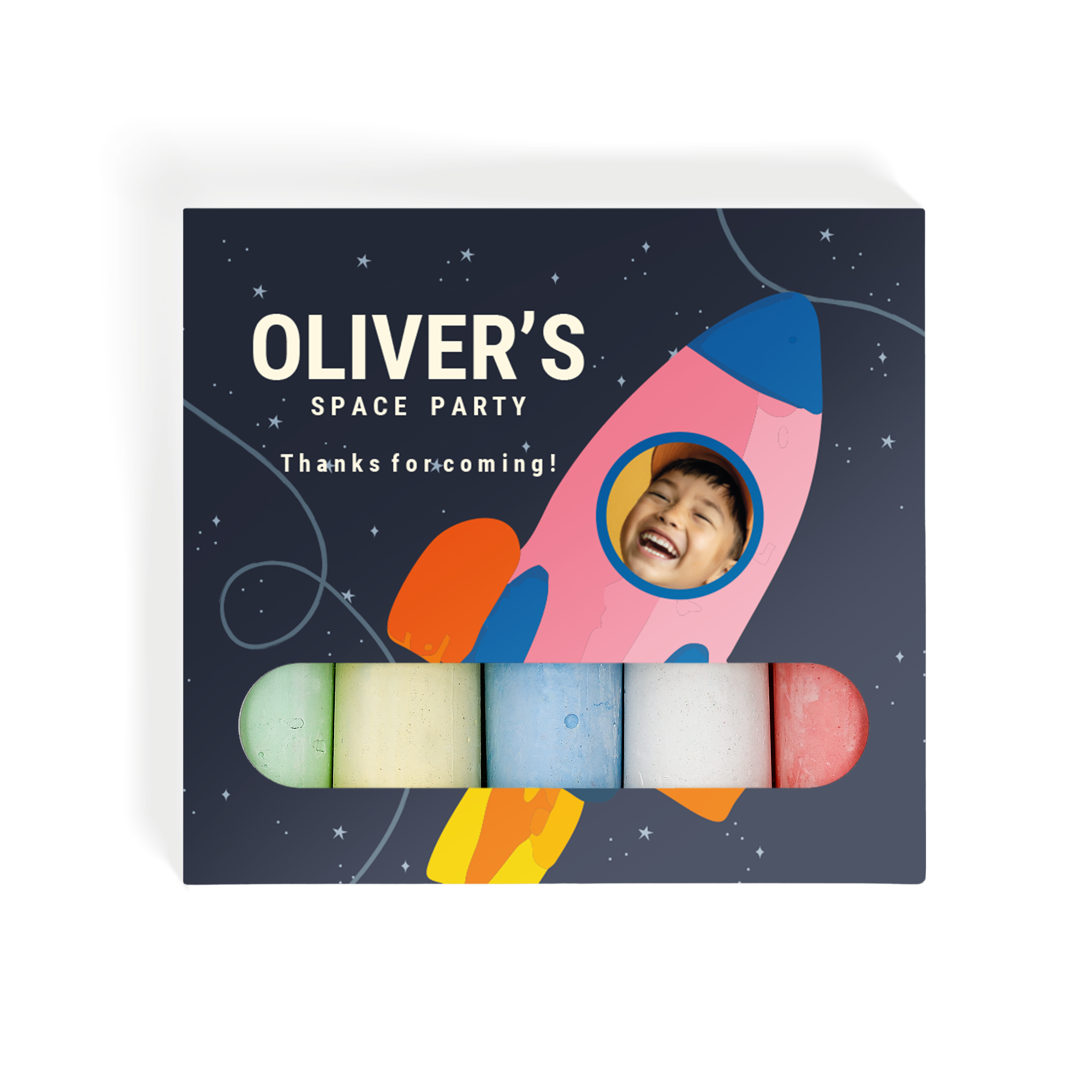 Mini Chalk Set - 6 pcs