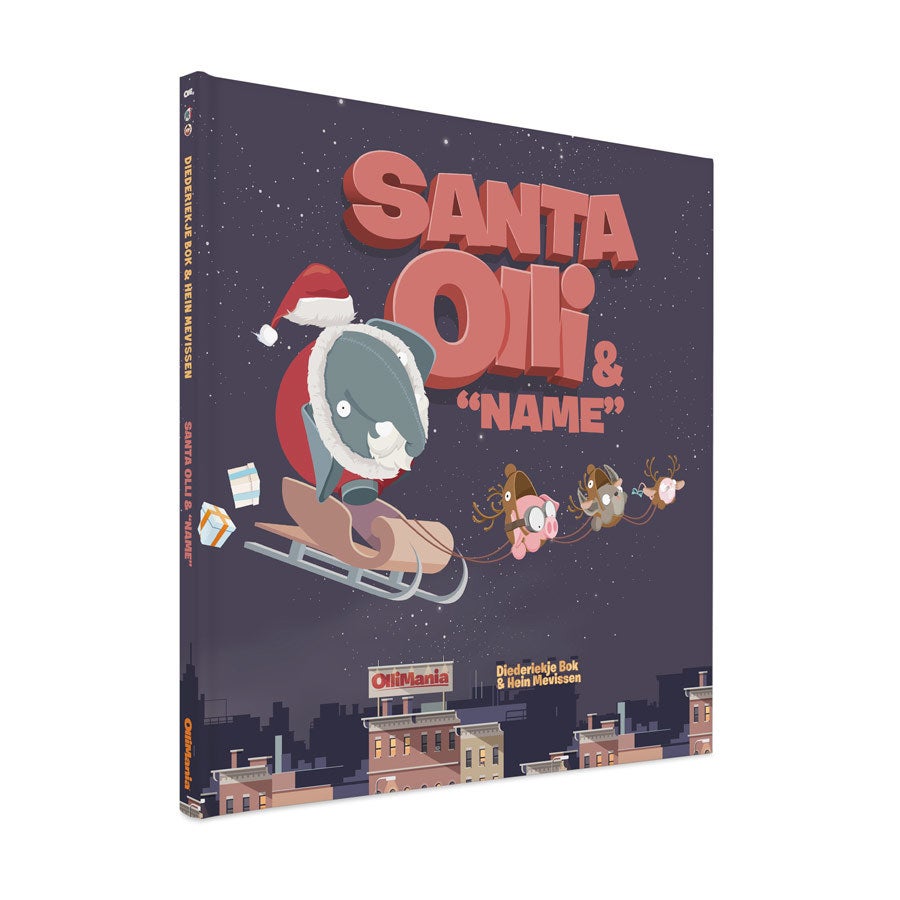 Personalised Ollimania book - Santa Olli - XXL version