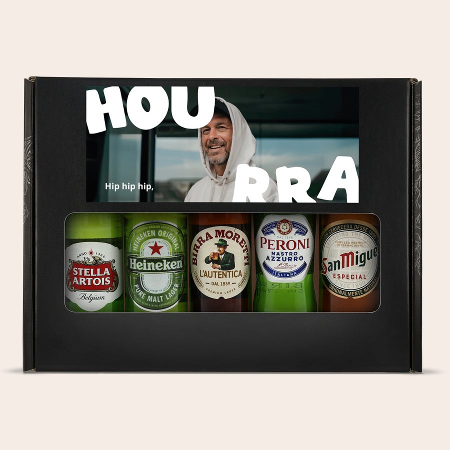Coffret bière personnalisé - Anniversaire Coffret bière personnalisé - Anniversaire