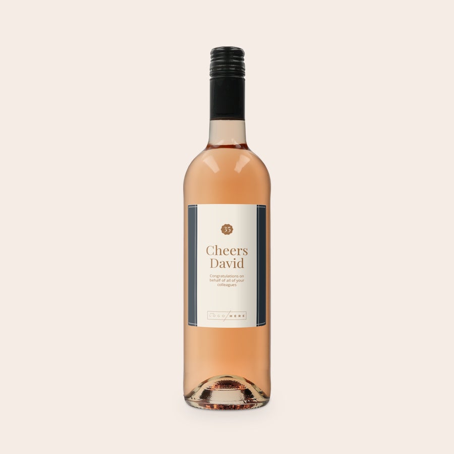 Personalizované víno - Belvy Rose Personalizované víno - Belvy Rose