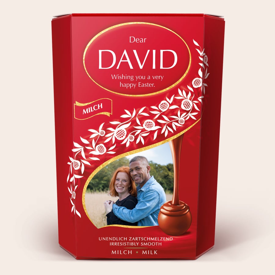 Caixa de oferta de chocolate Lindt Caixa de oferta de chocolate Lindt