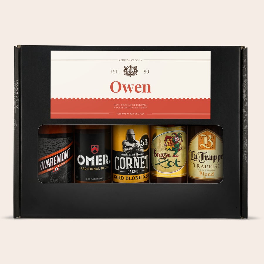 Set de cerveza personalizado - Regalo de Cumpleaños Set de cerveza personalizado - Regalo de Cumpleaños