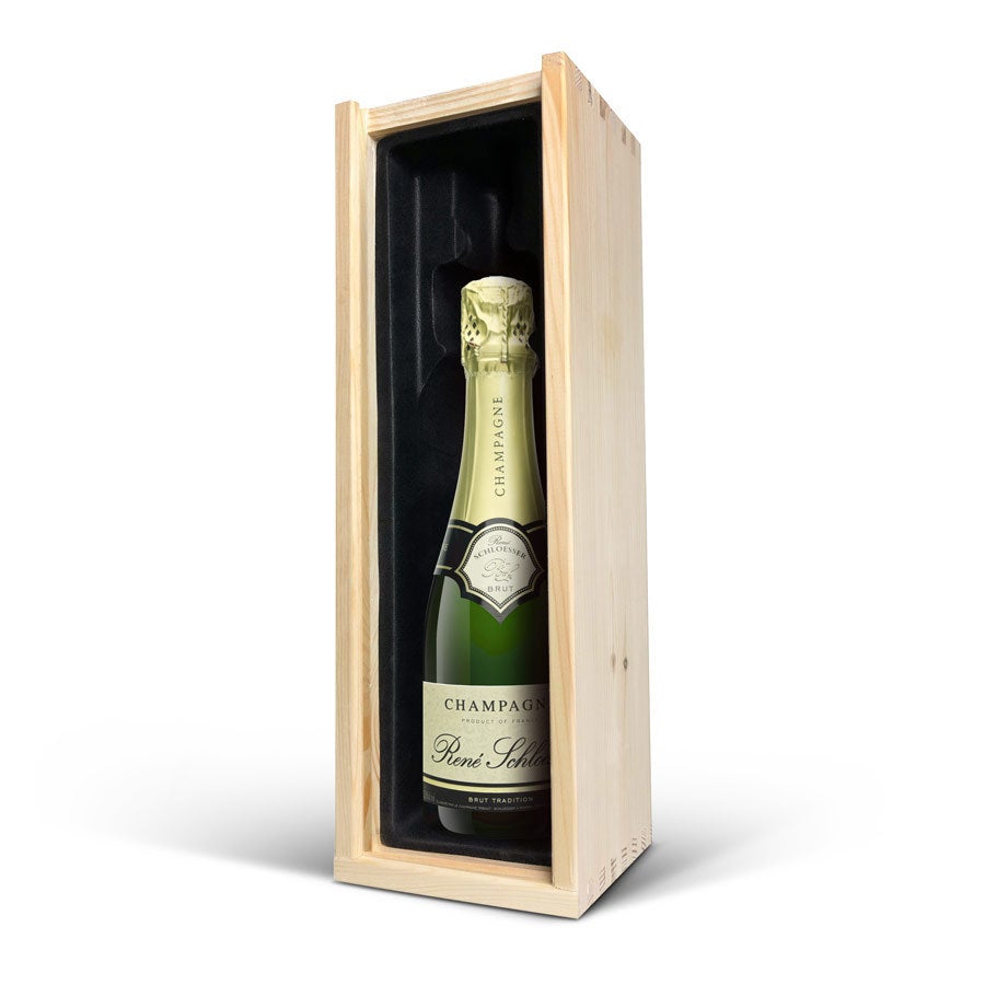 Champagne René Schloesser personalisieren (375ml)