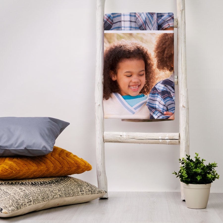 Fleece photo blanket - 150x150cm
