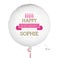 Ballon met foto bedrukken - Verjaardag