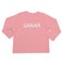 Camiseta personalizada de bebé - Manga larga - Rosa - 50/56