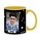 Taza colorida personalizada