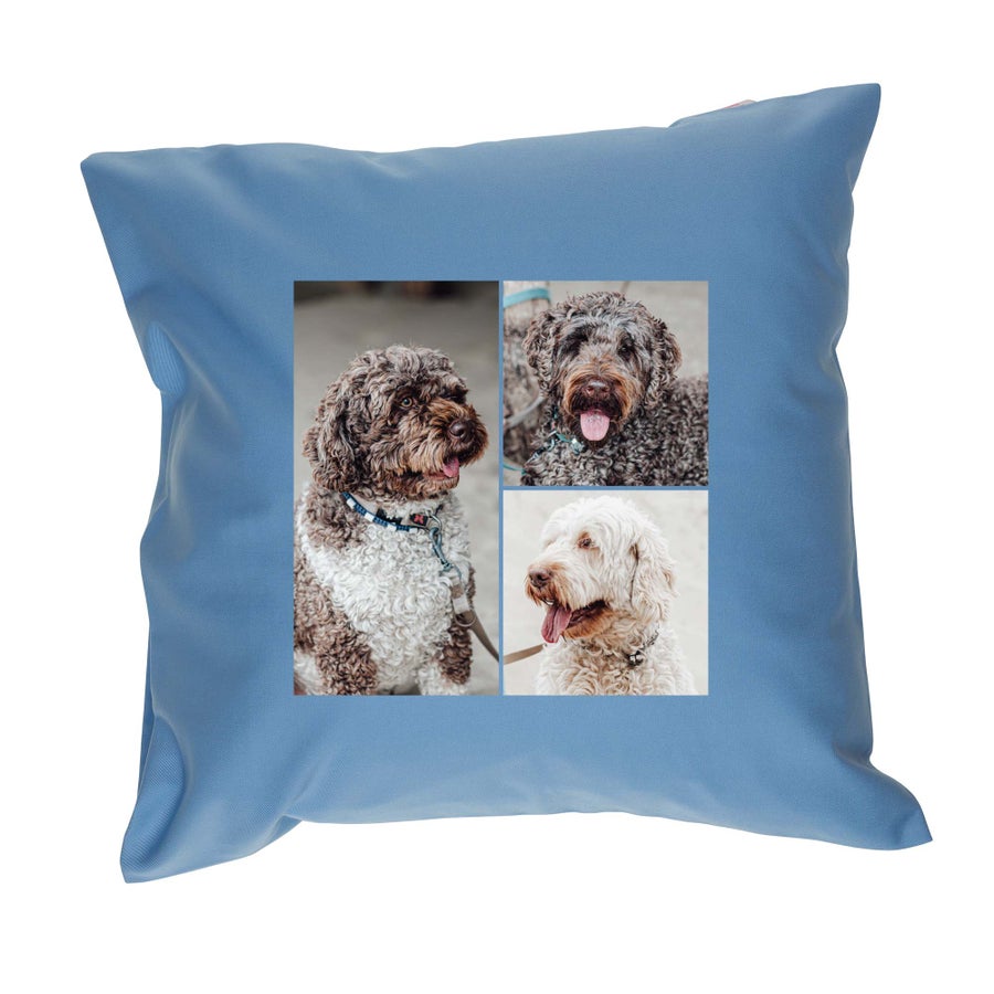 Personalised Cushion - Small - Blue