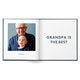 Fotóalbum - Grandpa &amp; Me / Us - XL - Hardcover - 40 oldal