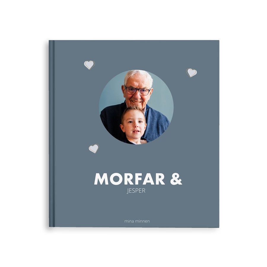 Fotobok -  Mor-/farfar och jag/vi  - M - Hardcover - 40 