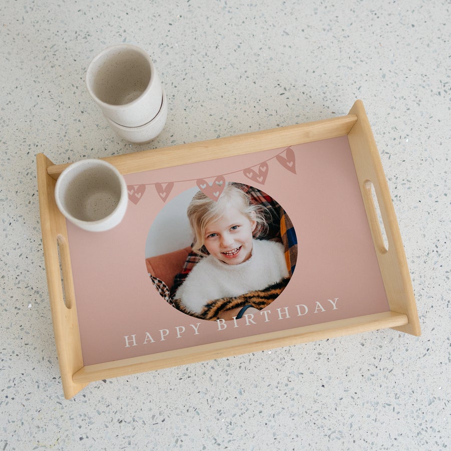 Personalised serving tray
