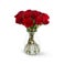 Brievenbusbloemen met persoonlijke kaart - Rode rozen