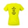 Maillot personnalisé - Femme - Jaune - S