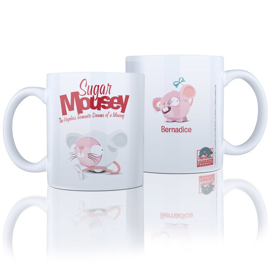 Sugar Mousey - Mug design avec prénom