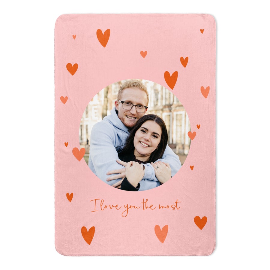 Personalised photo blanket