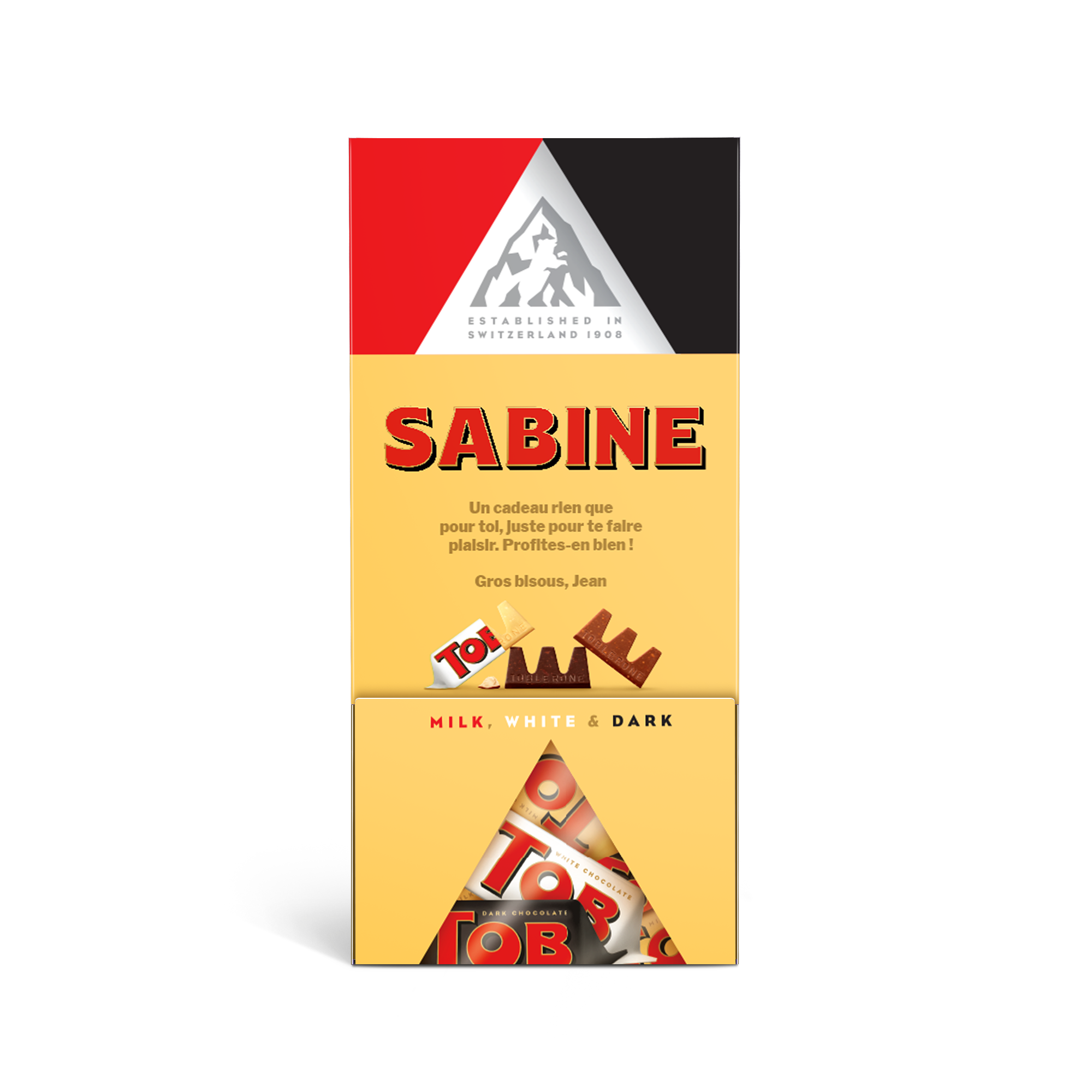 Distributeur de chocolat Toblerone