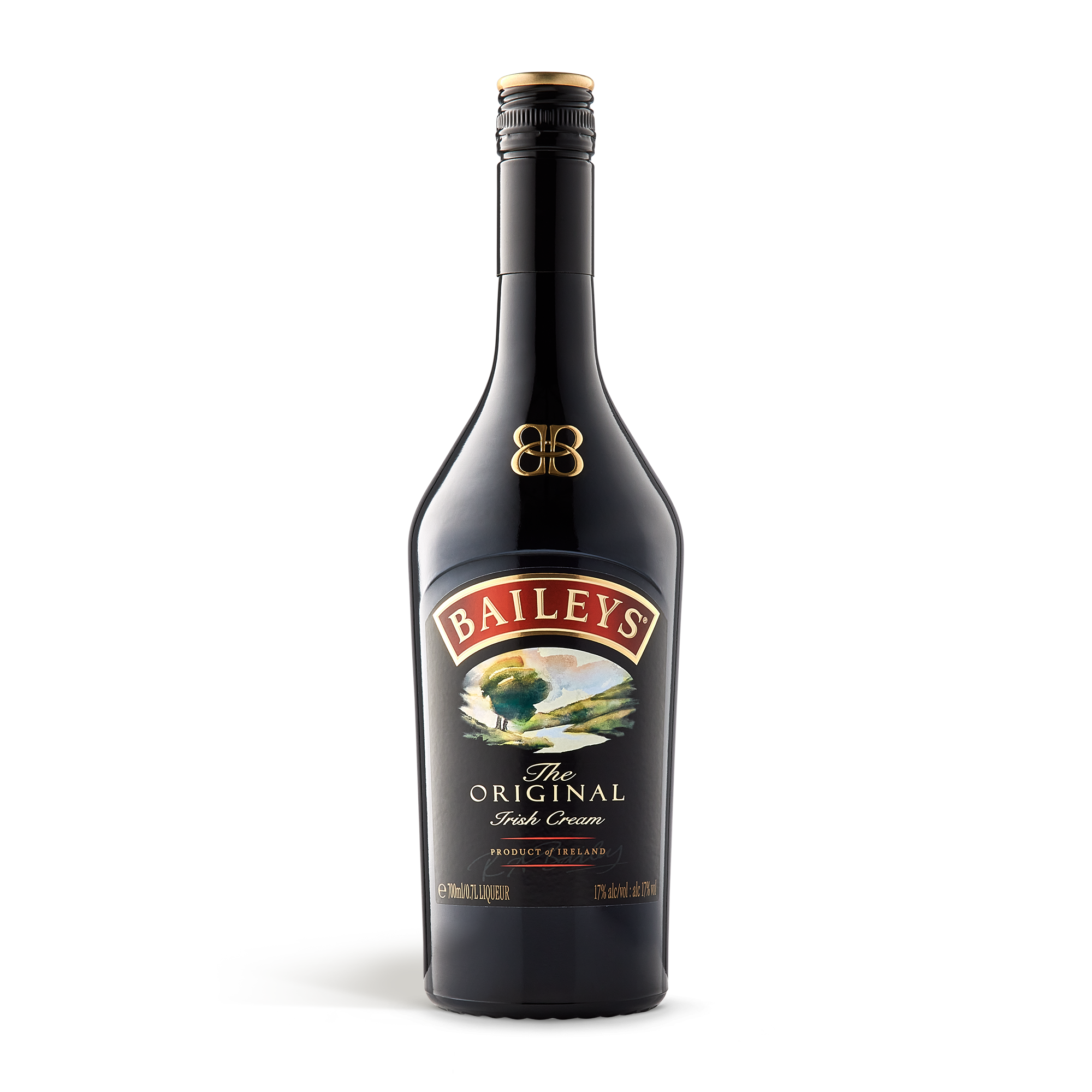 Personalised spirits - Bailey's Irish Cream - Printed wooden case