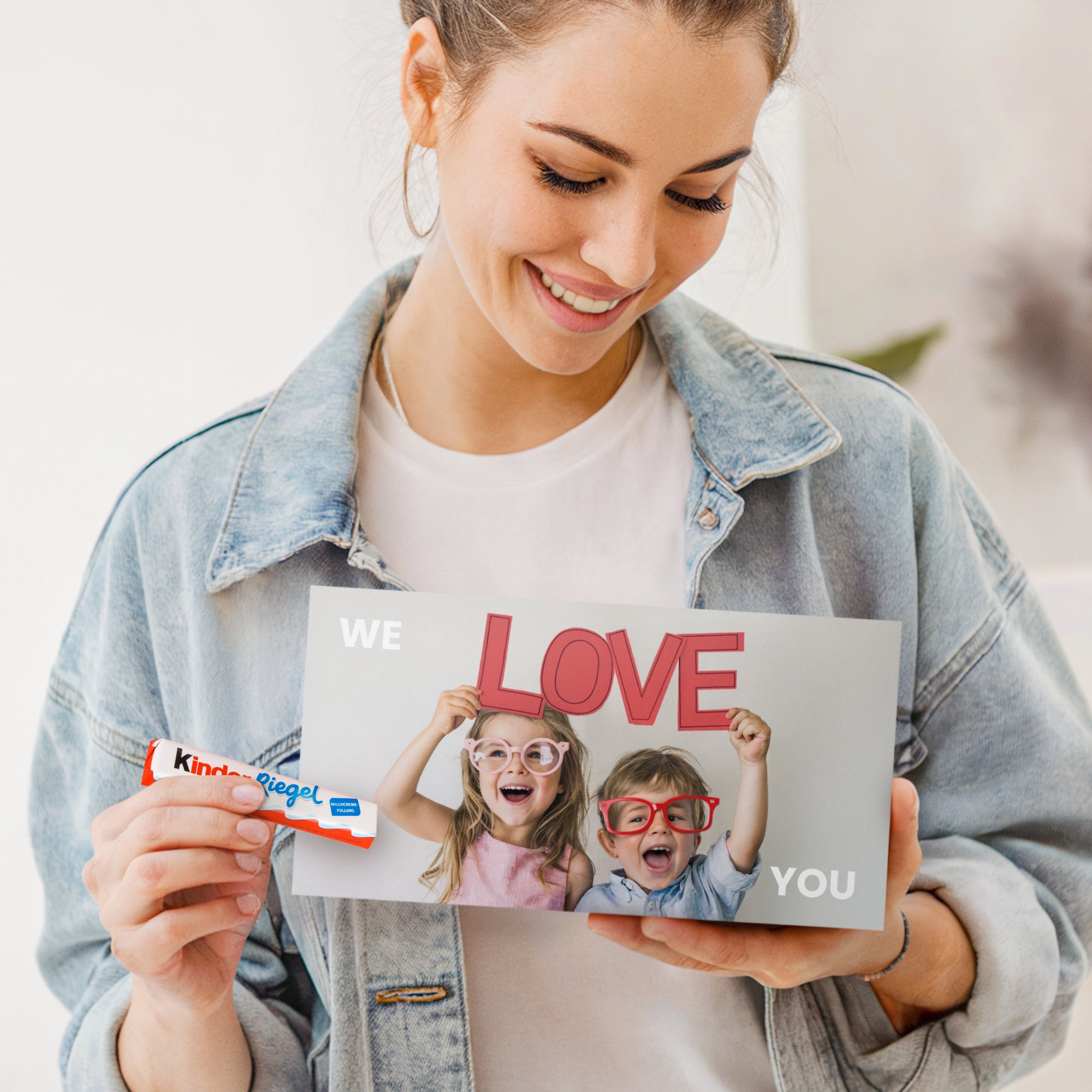 Personalizowana czekolada Kinder 64 tabliczki