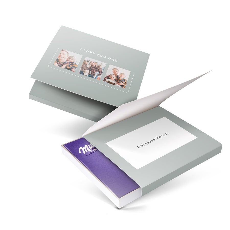 Coffret Milka - I love Milka! - Fête des Pères - Coeur 110g