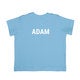 Personalised Baby T-shirt - Short sleeve - Blue - 50/56