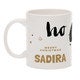 Christmas mug with text