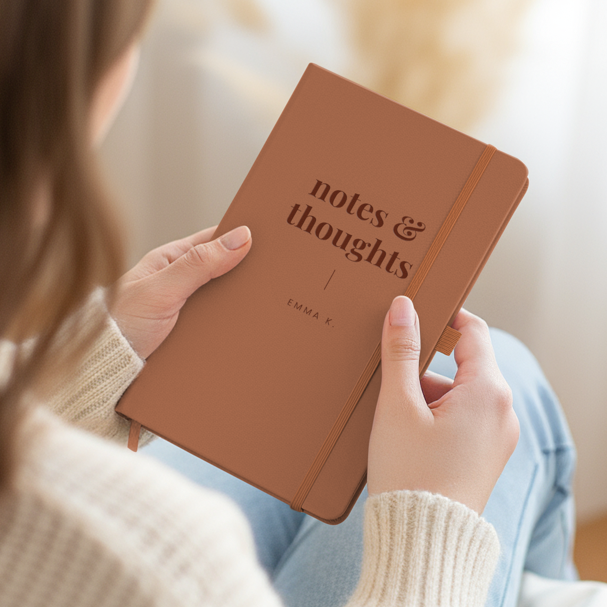 Carnet personnalisé avec gravure