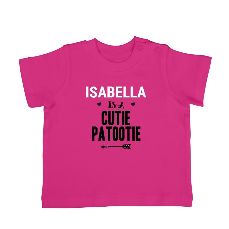 Camiseta personalizada de bebé