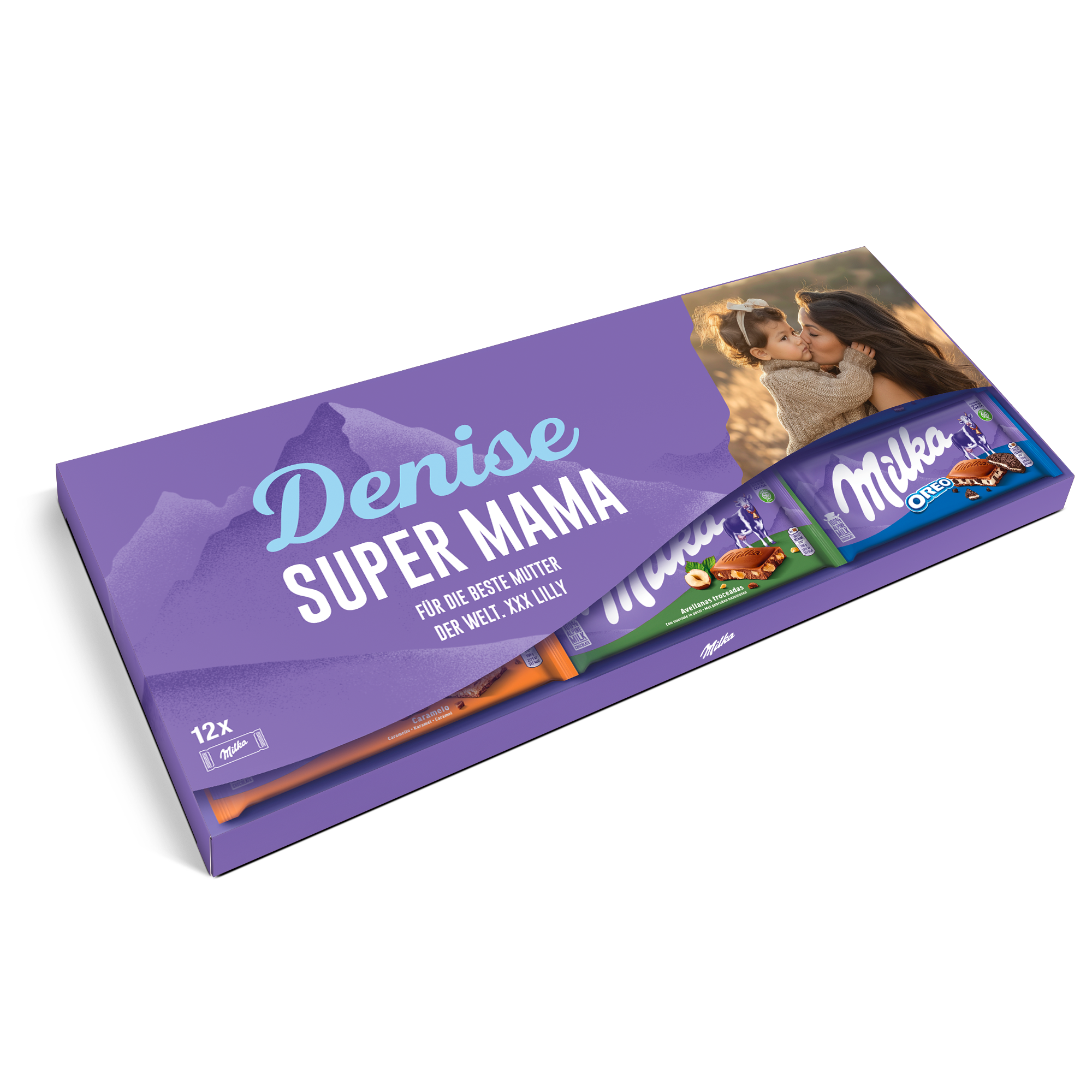 Riesen Milka Schokolade Personalisiert