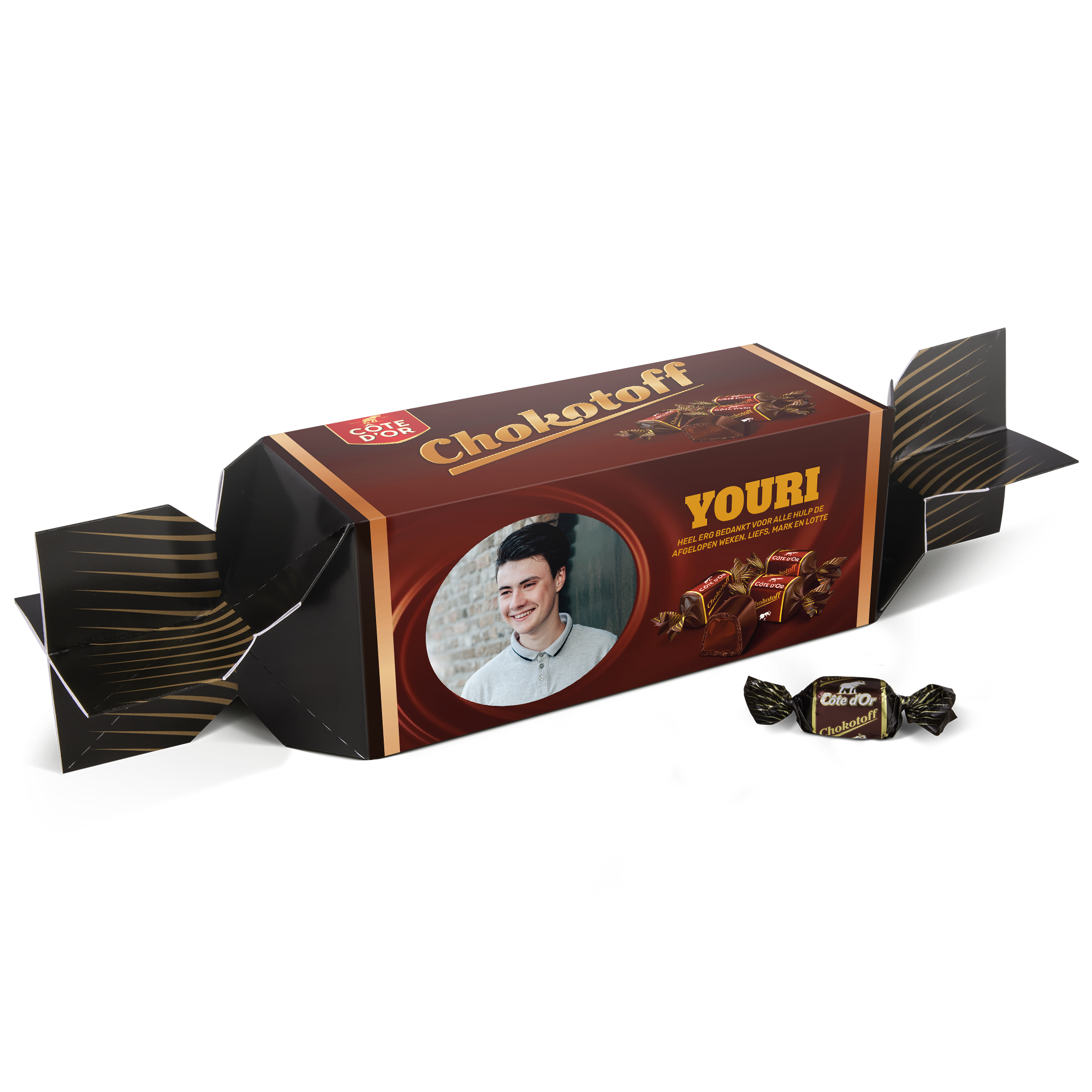 Gepersonaliseerd Chokotoff cadeau