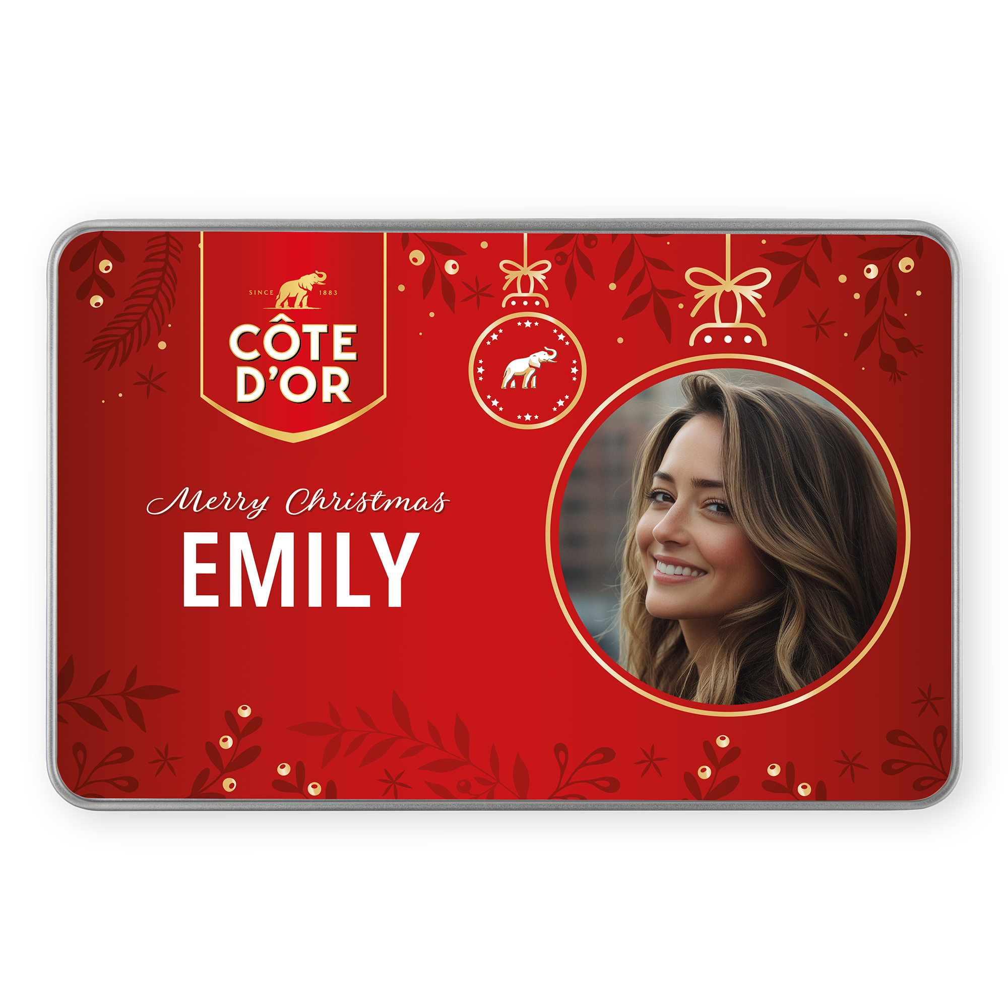 Lata personalizada rellena de Côte d'Or