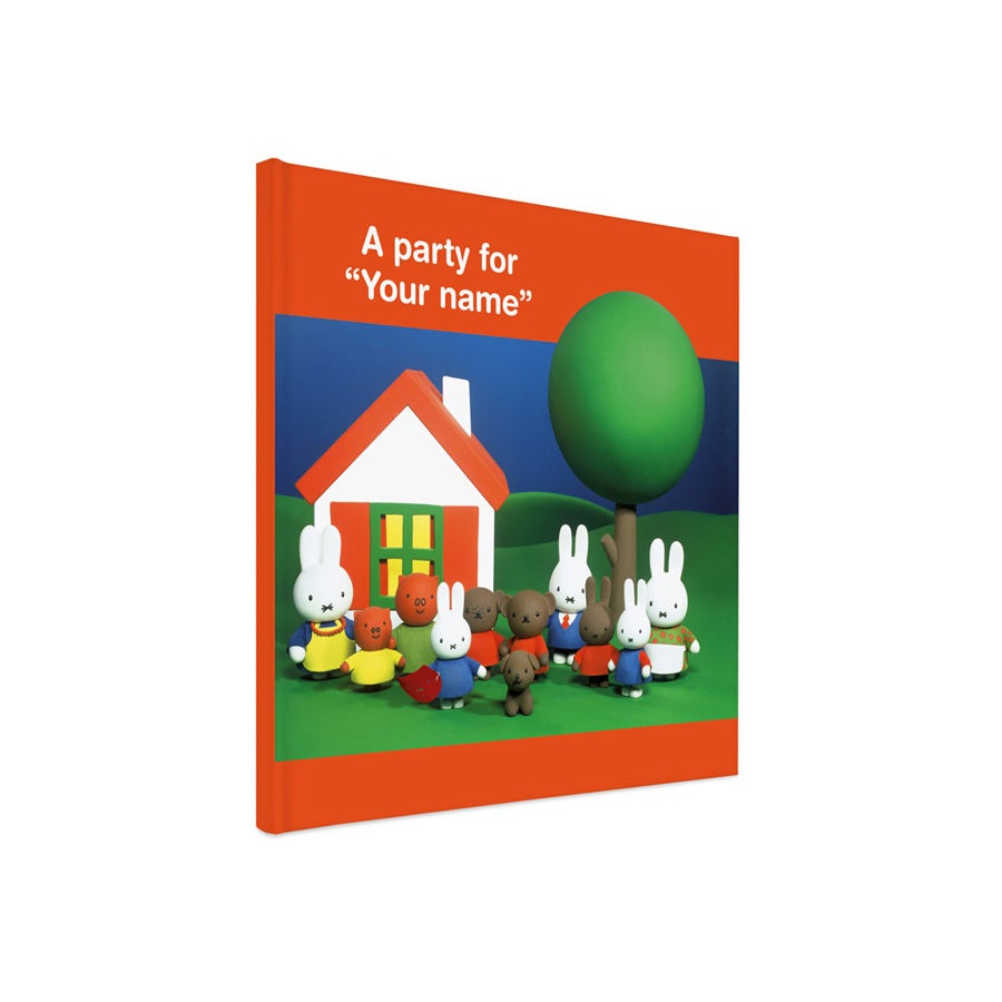 Personalised Miffy gift set - Miffy toy & book