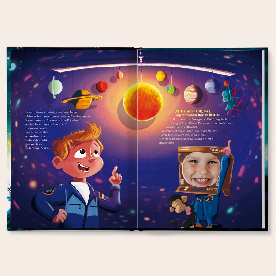 Kinderbuch Wie man Astronaut wird personalisieren Kinderbuch Wie man Astronaut wird personalisieren