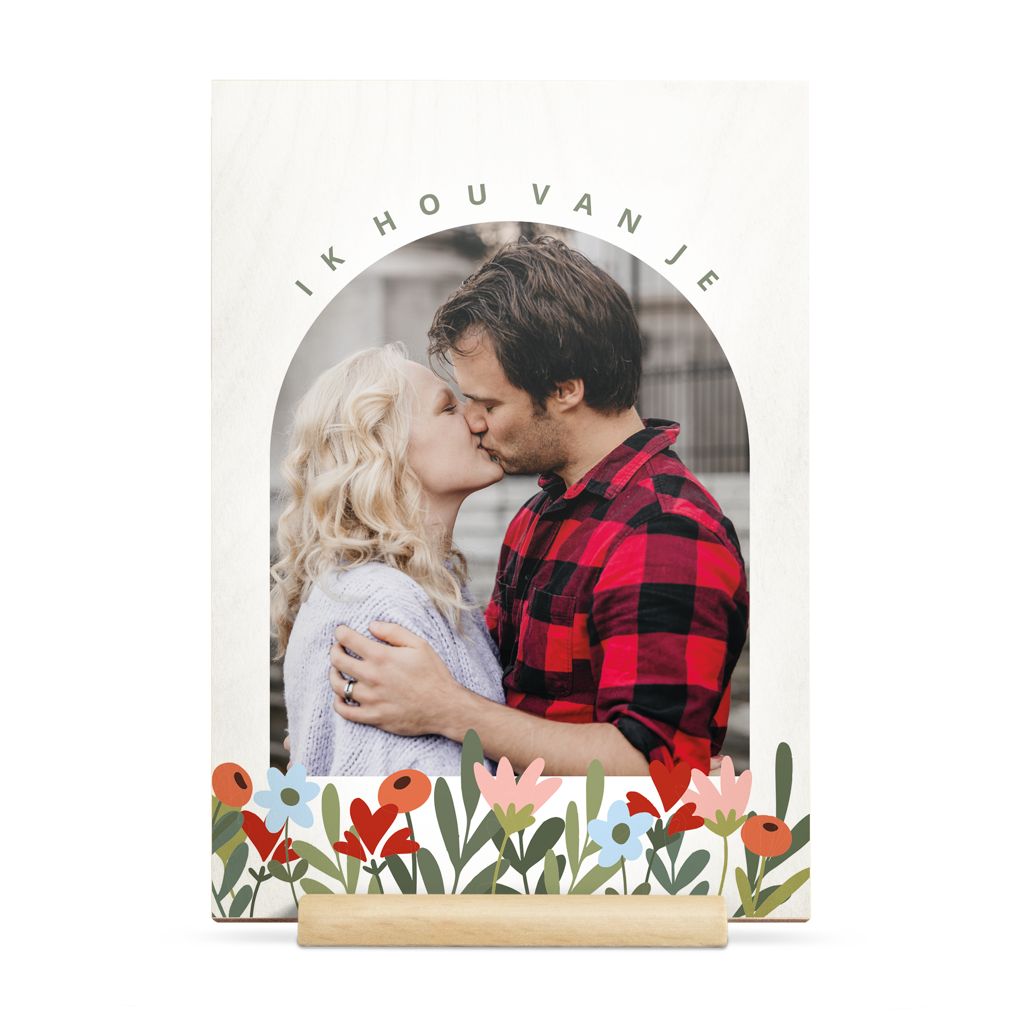 Houten valentijnskaart maken