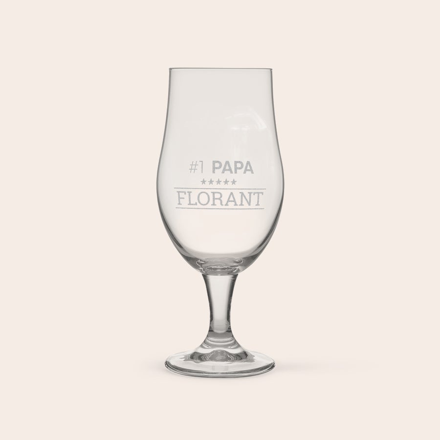 Verre à bière personnalisable Verre à bière personnalisable