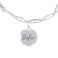 Bracelet gravé argent - Charm petite fille