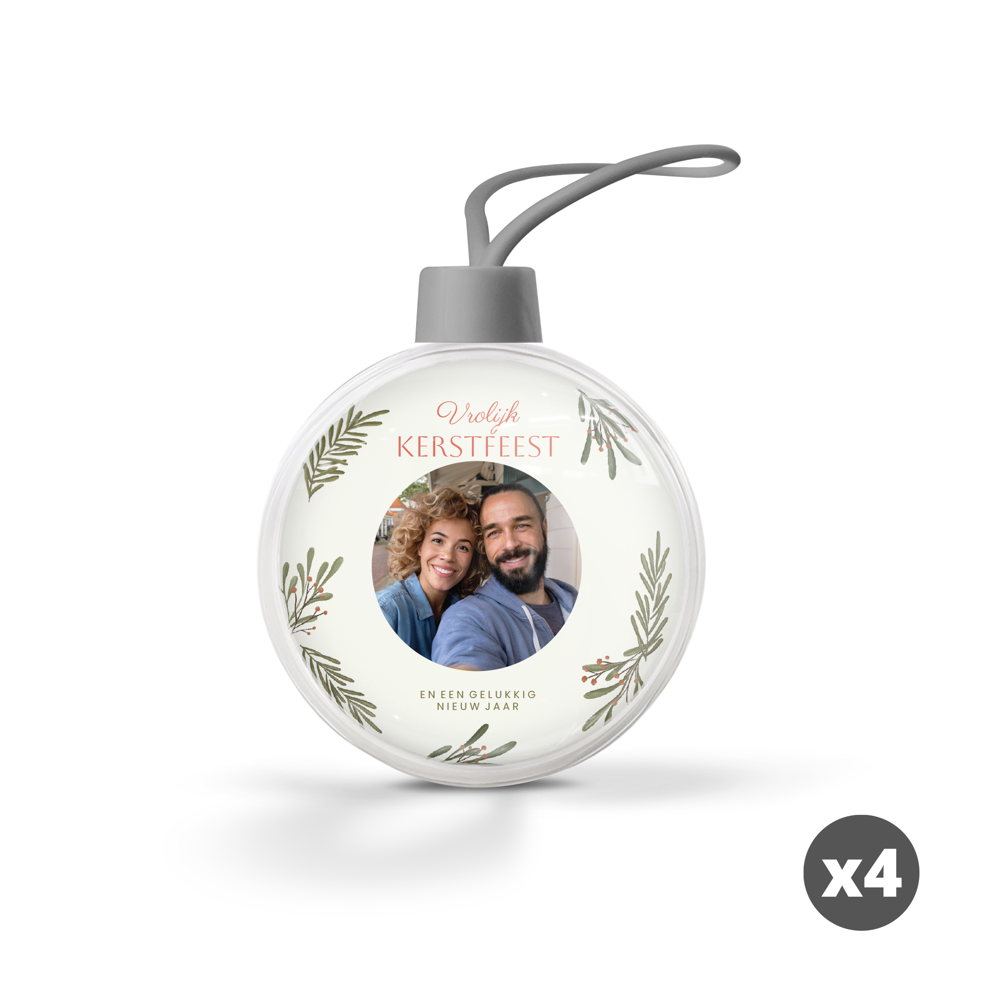 Gepersonaliseerde kerstbal