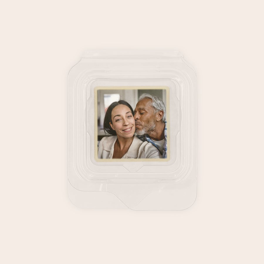 Sjokolade med foto individuelt innpakket Sjokolade med foto individuelt innpakket