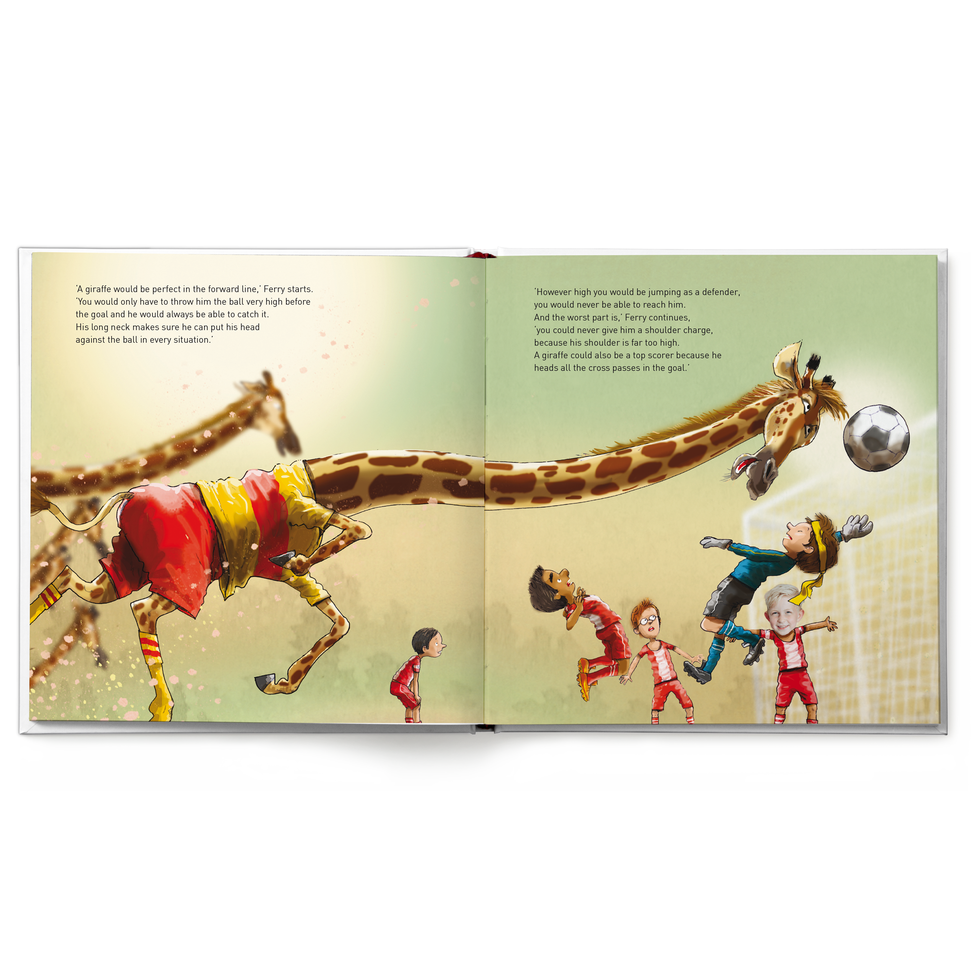 Personalised book - Animal Team